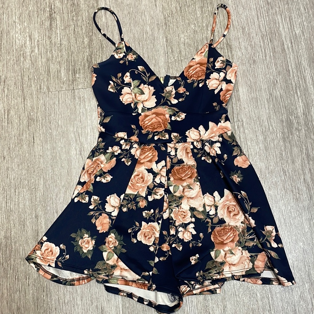 Boutique Floral Romper